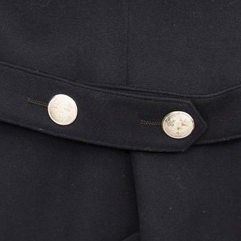 a Swedish early 20th Century four piece Swedish military uniform for captain at Svea Livgarde in Stockholm.