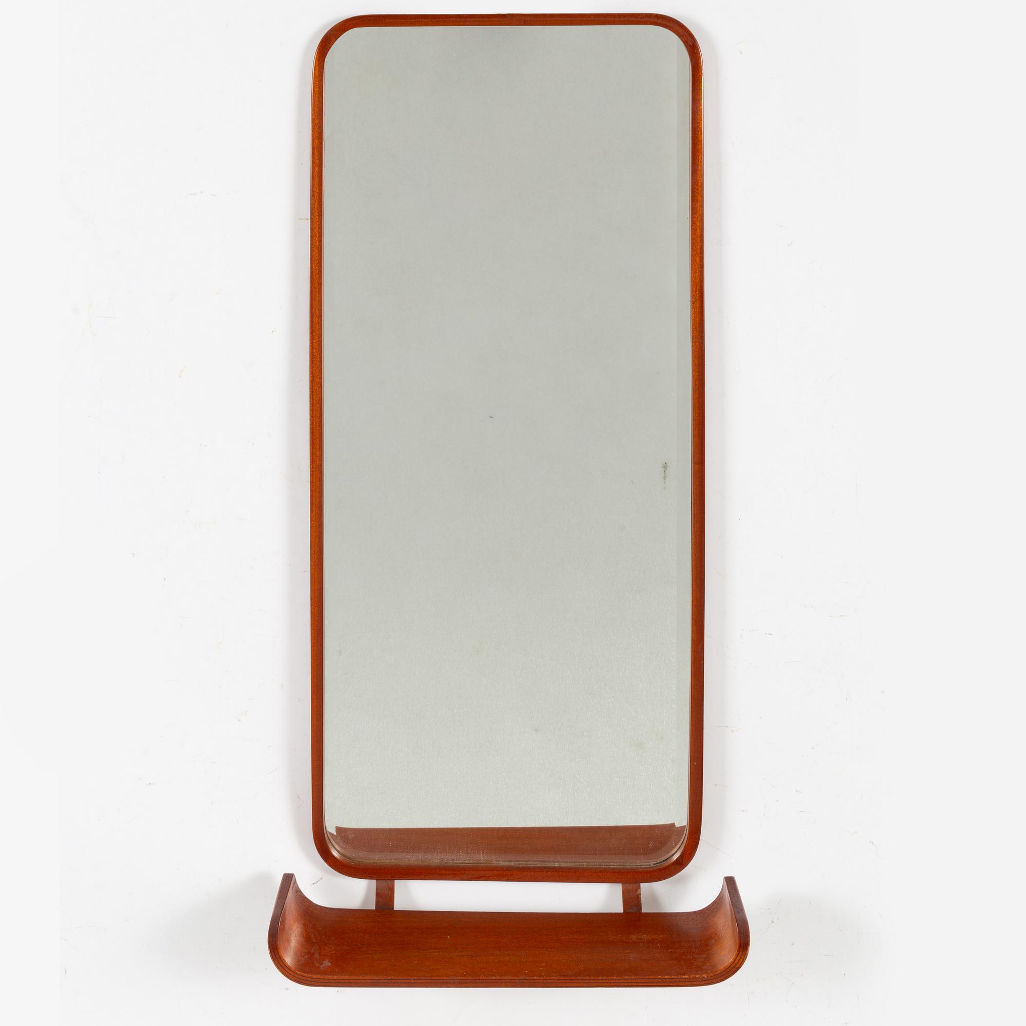 Spegel med hylla, 1900-talets mitt.