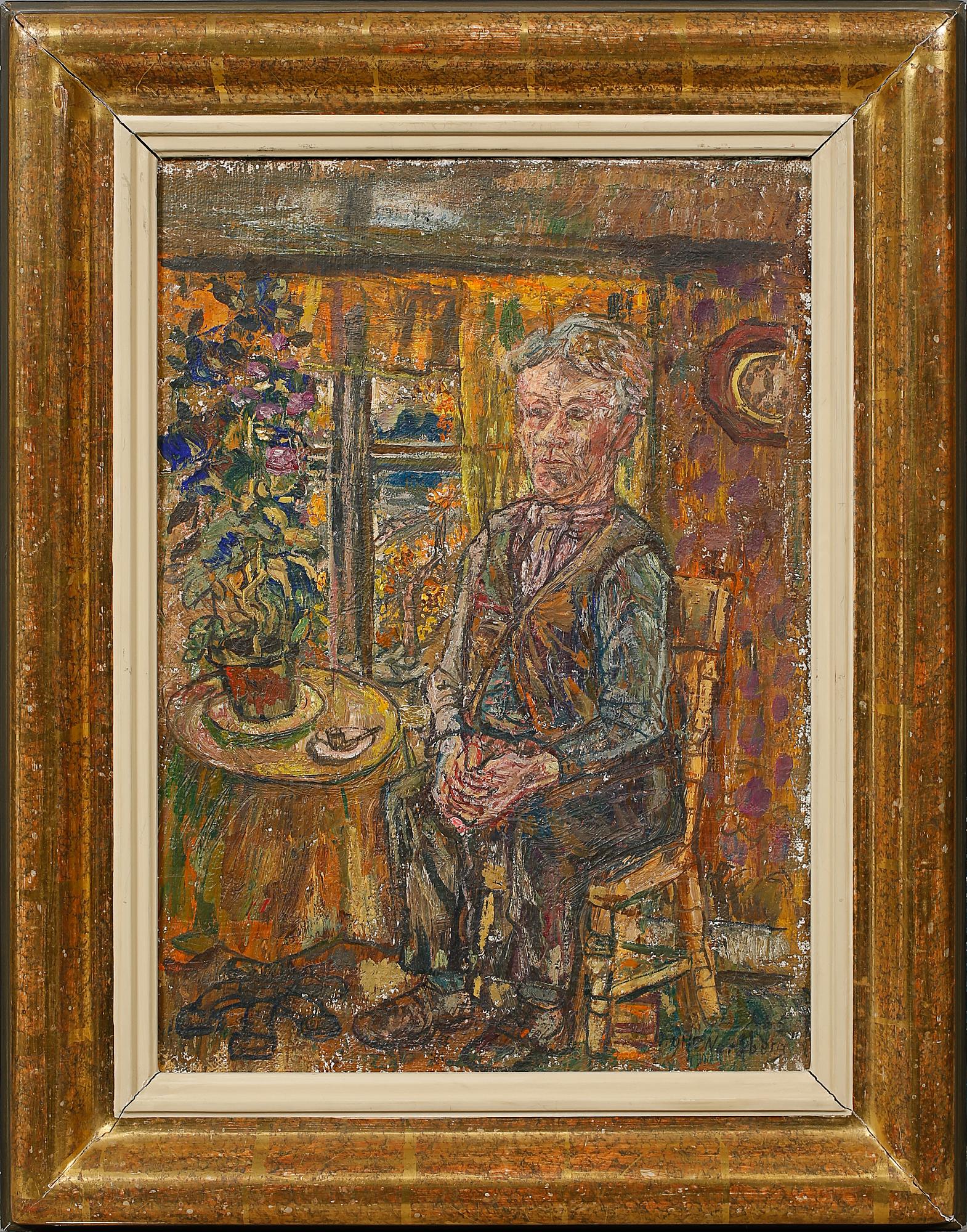 OLLE NORDBERG, olja på duk, signerad och daterad 65.