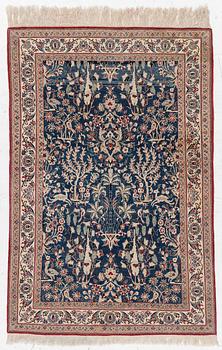 Carpet, Isfahan, ca 155 x 105 cm.