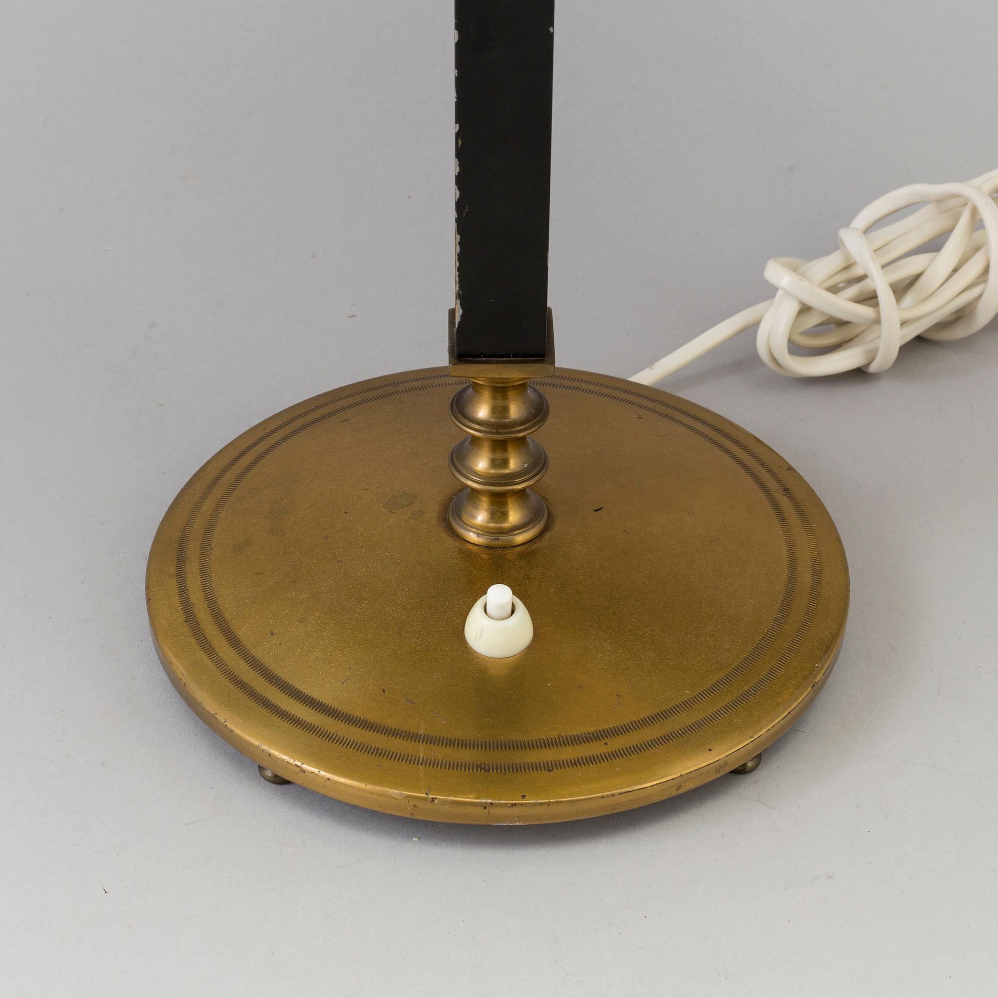 A table lamp, Böhlmarks, Stockholm, model 6942, ca 1928-30.