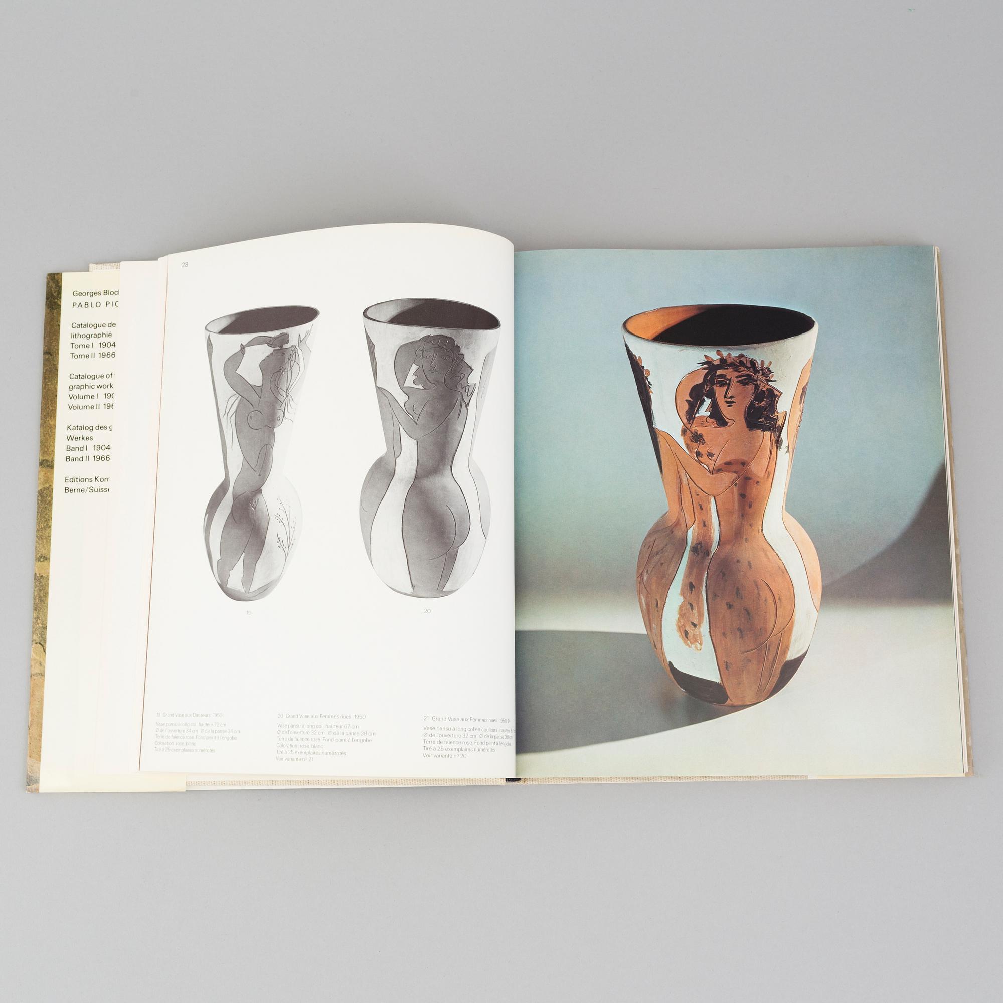 BOOK, "Picasso, Vol. III, Catalogue of the printed ceramics 1949 -1971." Georges Bloch.