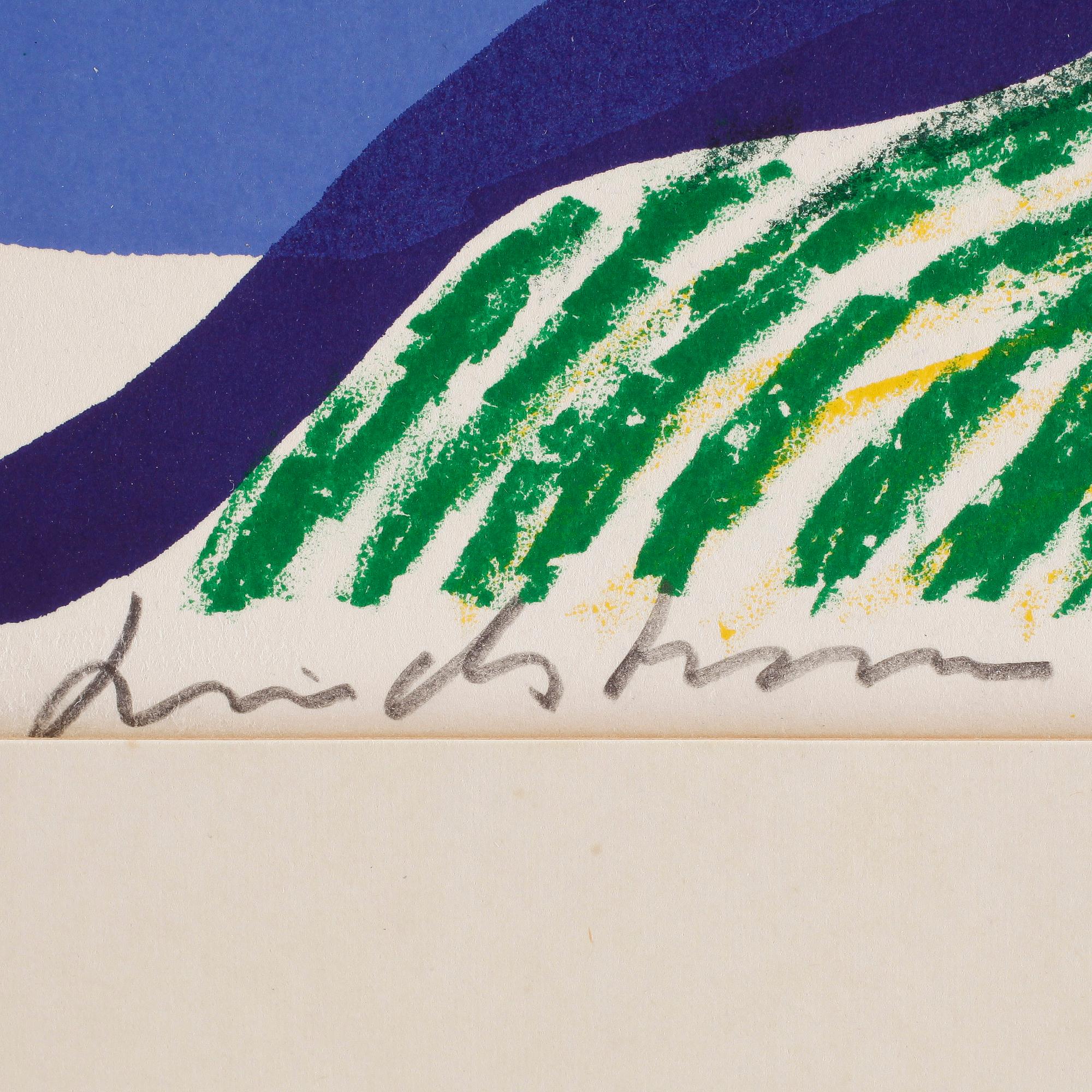 BENGT LINDSTRÖM, färglitografi, sign o numr 18/99.