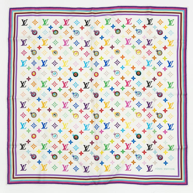 Louis Vuitton, scarf, "Eye Love you",.