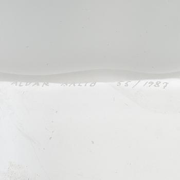 Alvar Aalto, 'The Aalto Flower', signed Alvar Aalto 55/1987.