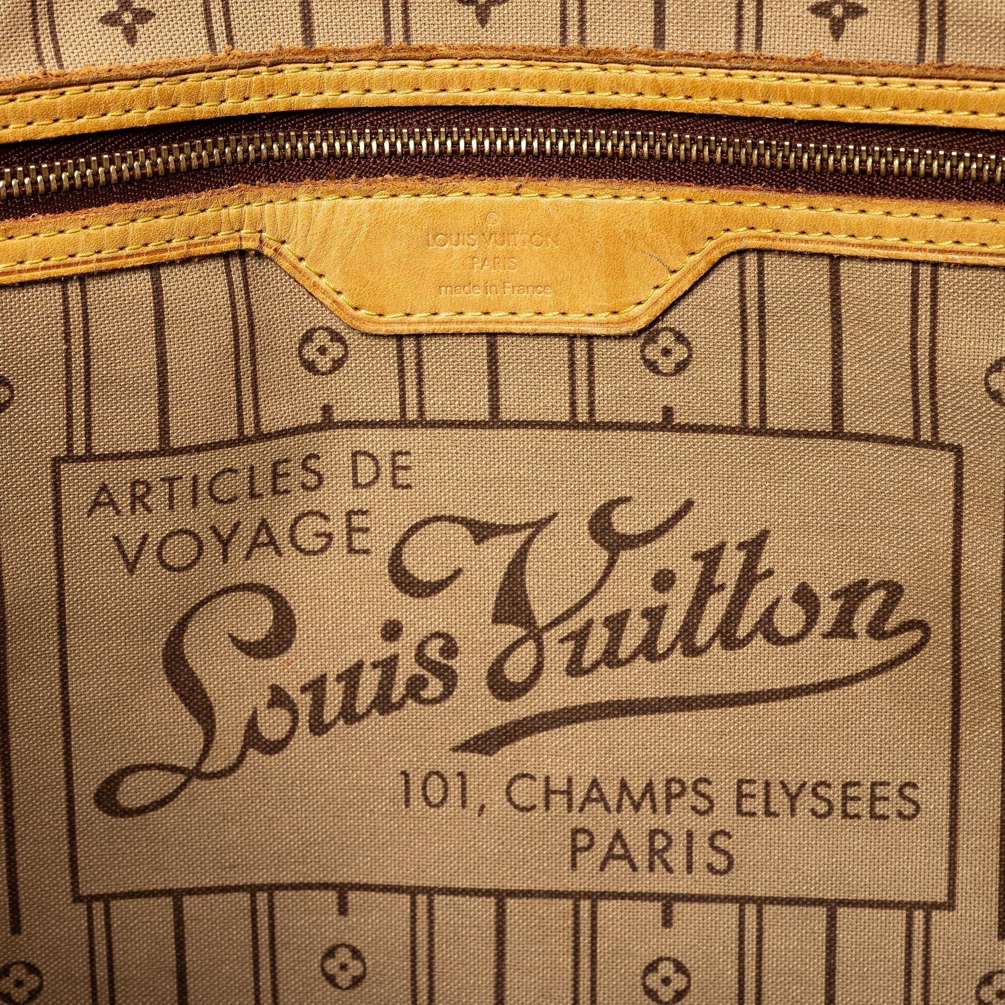 Louis Vuitton, Bag, "Neverfull GM", 2008.