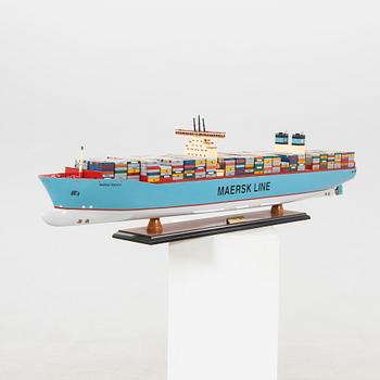 Båtmodell Maersk line "Triple E" sent 1900-tal.
