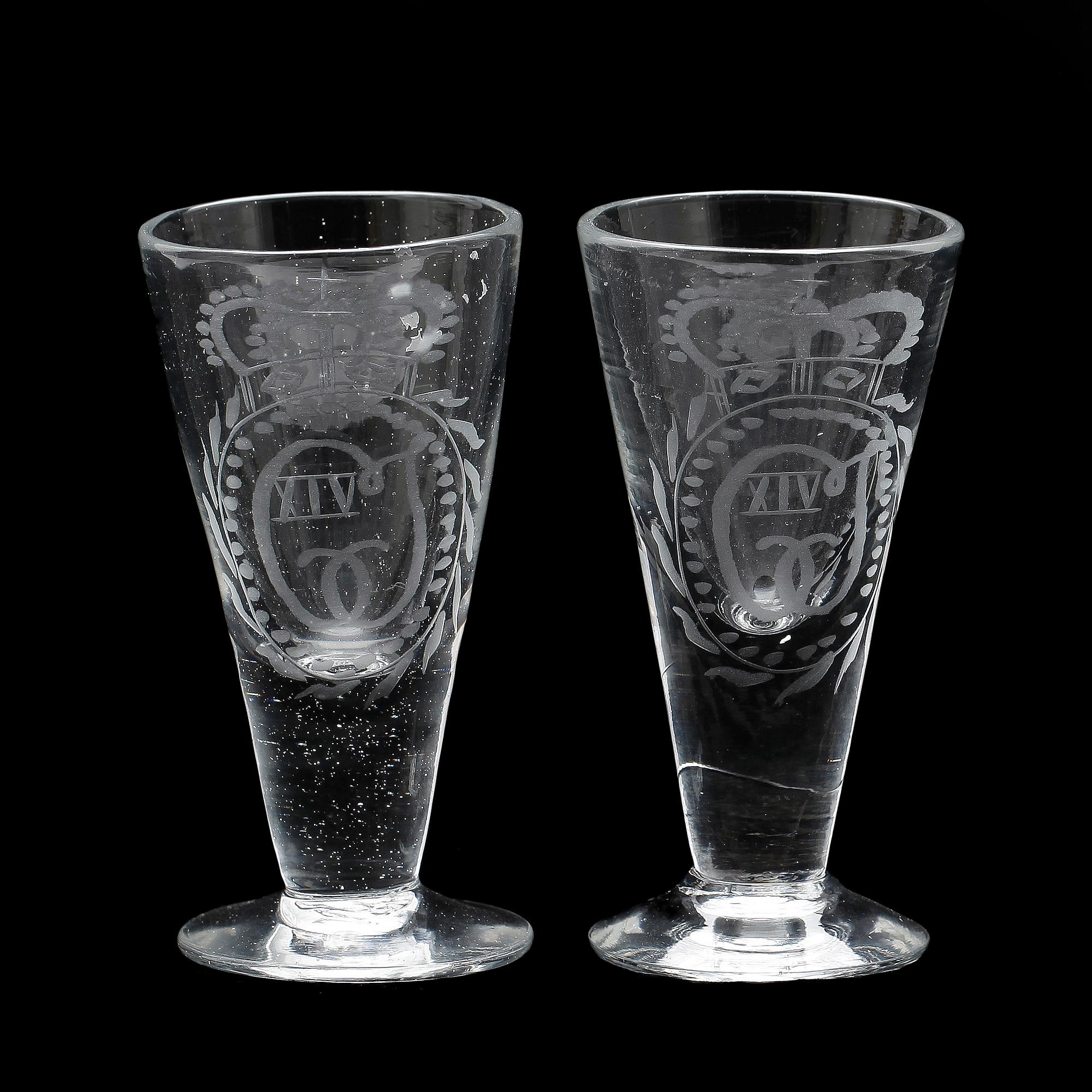 GLAS, 2 st, Sverige, 1800-talets början.
