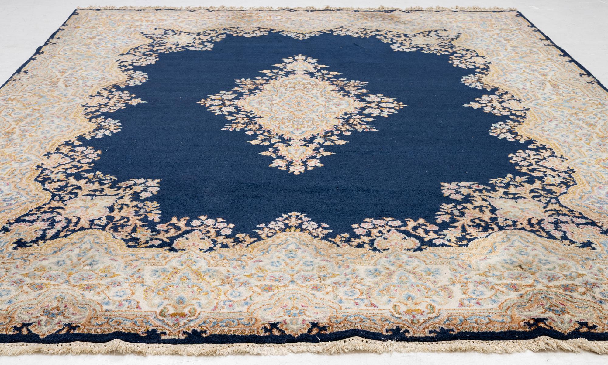 Carpet, Kirman, approx. 370 x 275 cm.