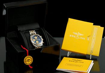 AMBANDSUR, herr, guld och stål, Breitling, 2000-tal.