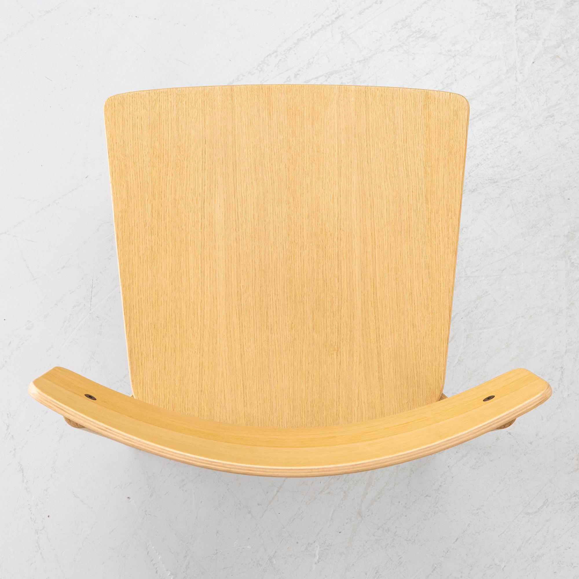 Pearson Lloyd, six “Cross Chair”, T01, Takt, contemporary.