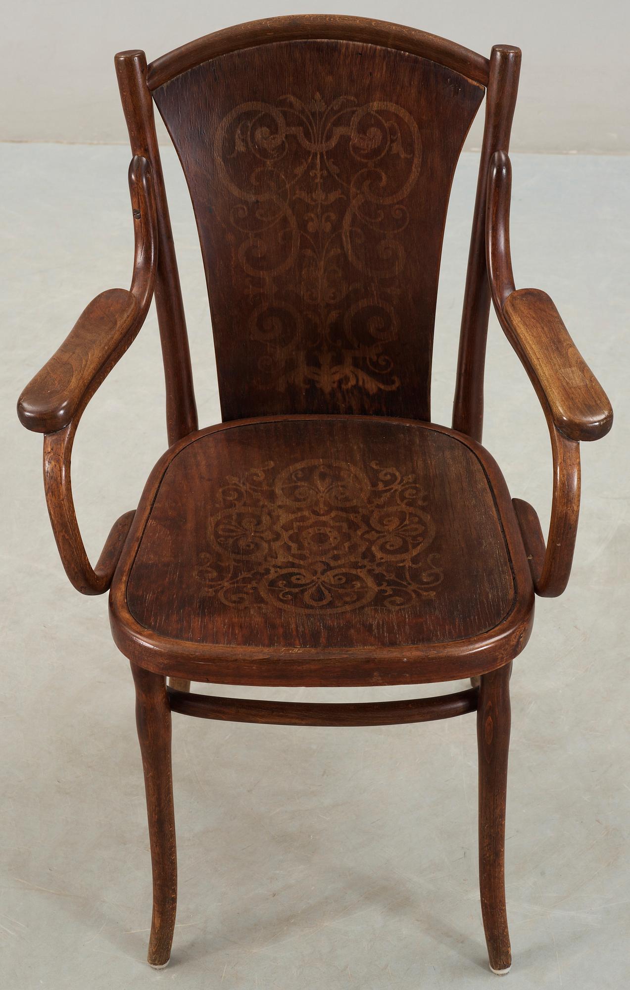 KARMSTOL, Thonet, tidigt 1900-tal.
