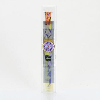 Swatch, Rave, wristwatch, 34 mm.