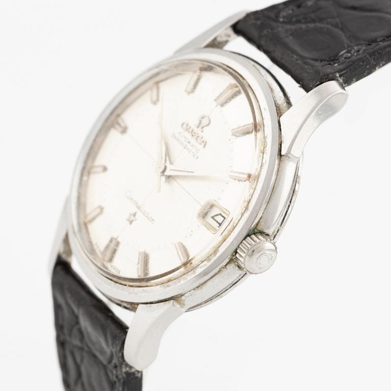 Omega, Constellation, Chronometer, "Pie-Pan", wristwatch, 34 mm.