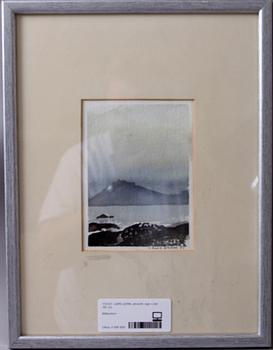 LARS LERIN, akvarell, sign o dat -85.