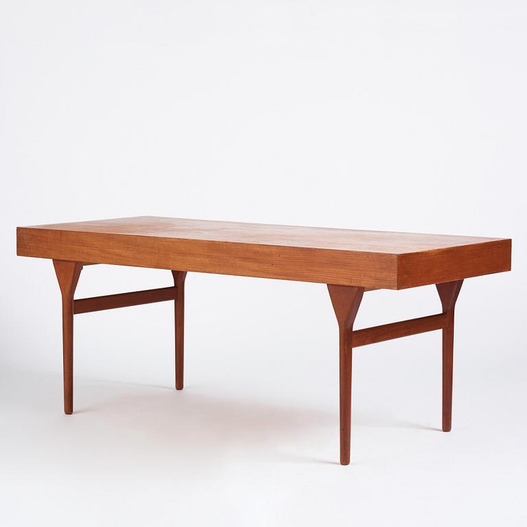 Nanna Ditzel, a teak desk, Søren Willadsen, Denmark 1960s.