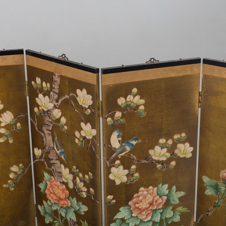 A Japanese folding screen first half of the 20th century.