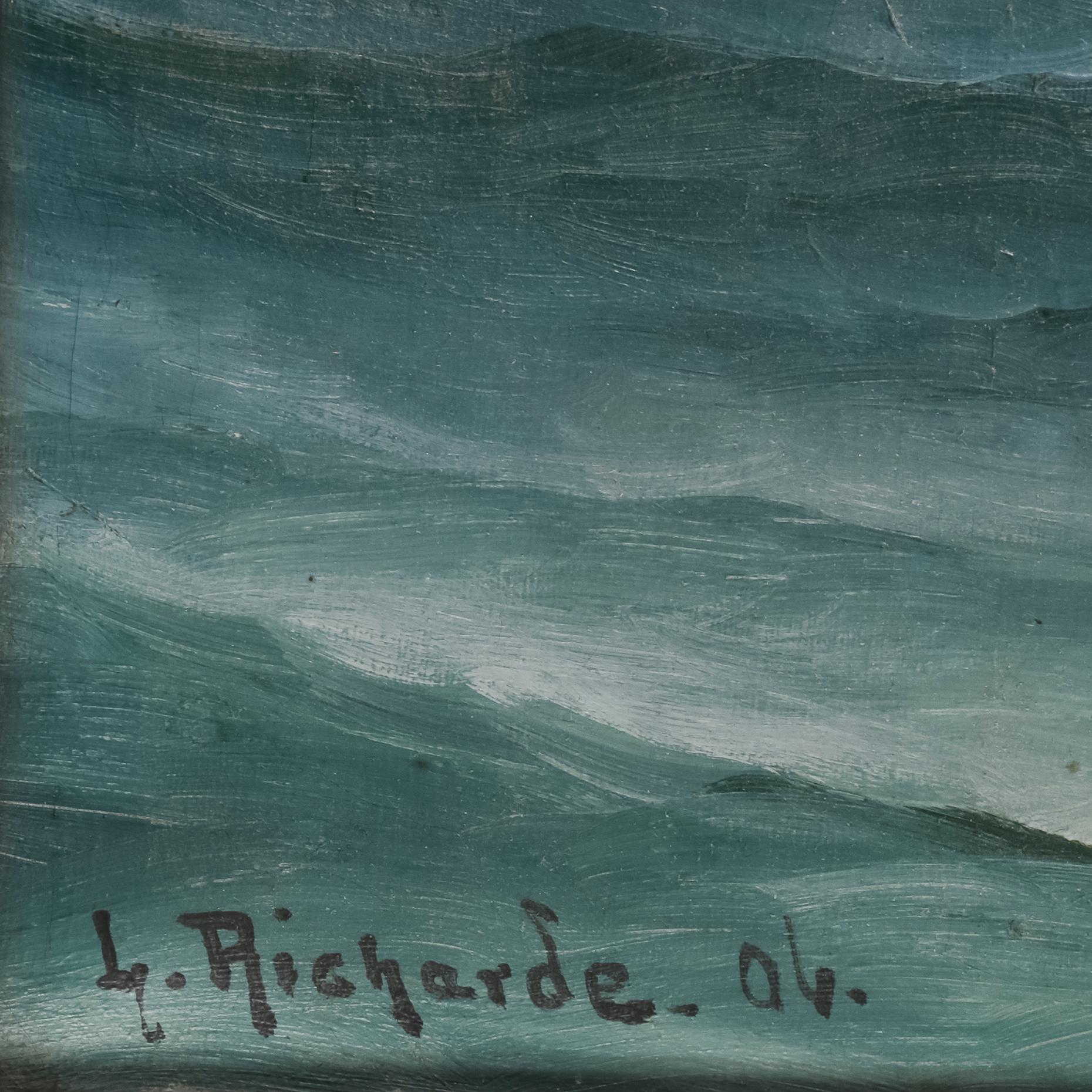 LUDVIG RICHARDE, olja på duk, signerad och daterad (19)06.