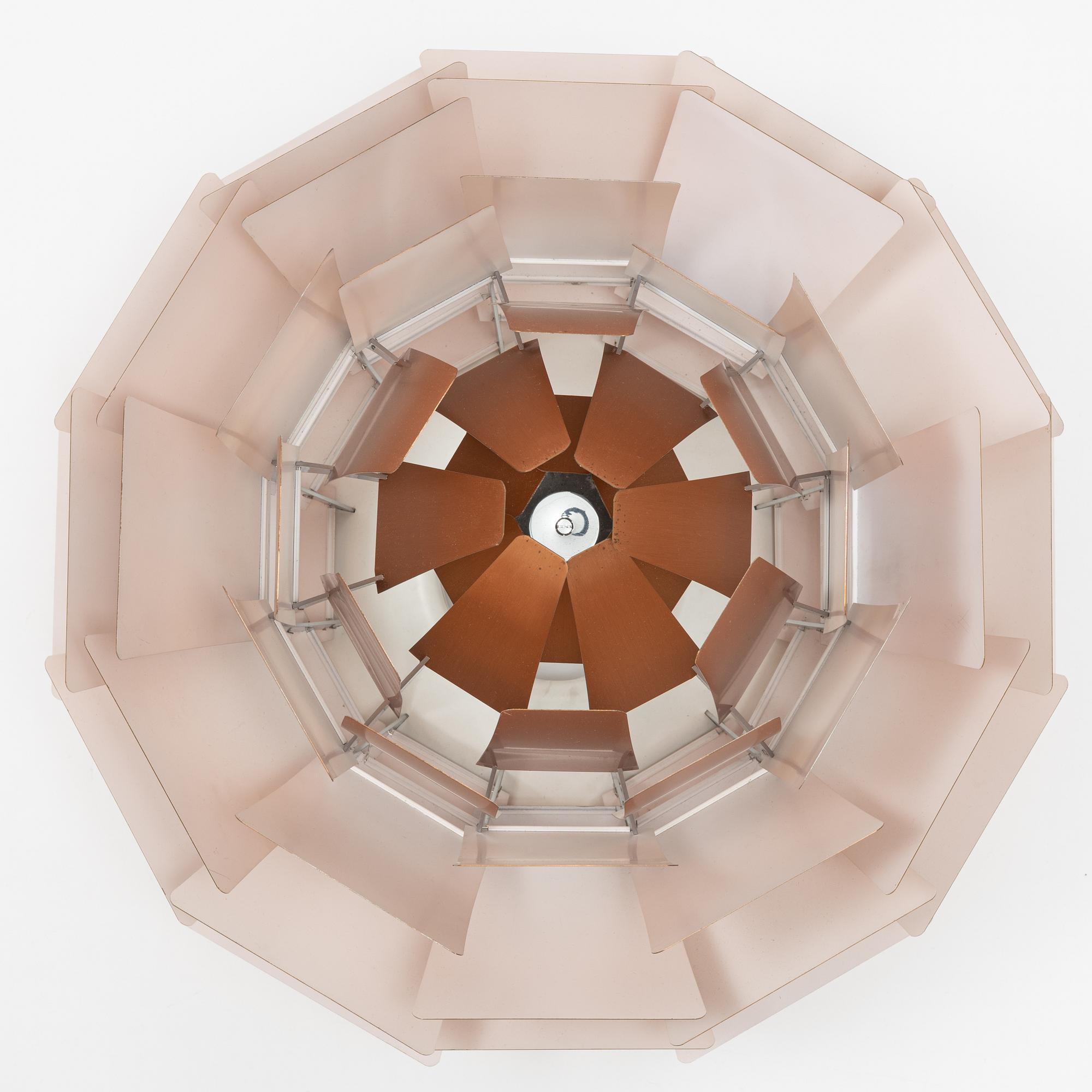Poul Henningsen, an 'Artichoke' ceiling lamp, Louis Poulsen, Denmark.