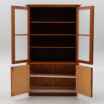 A bookcase, circa 1900.