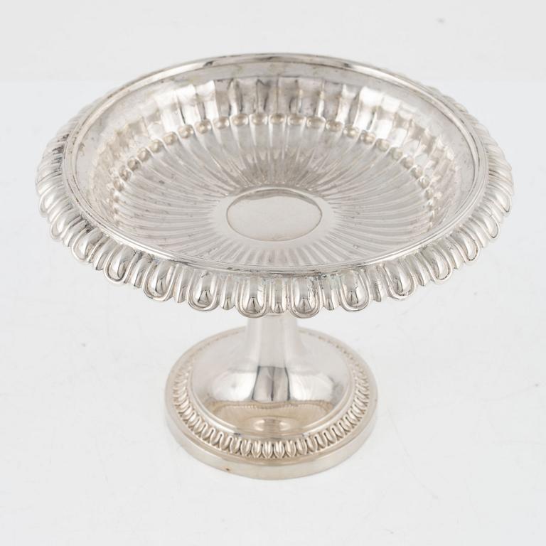 Adolf Zethelius, tazza, silver, empire, Stockholm, 1833.