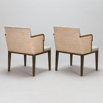 Six 1930s armchairs.