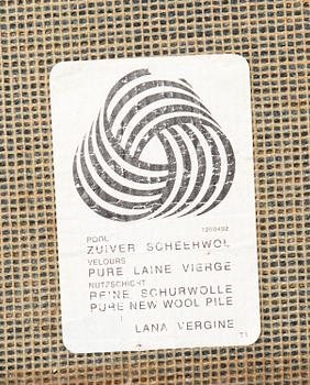 A tufted wool carpet. Circa 220 x 220 cm.