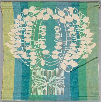 A circa mid 20th century tapestry made by Helmi Vuorelma Oy, Lahti, Finland.