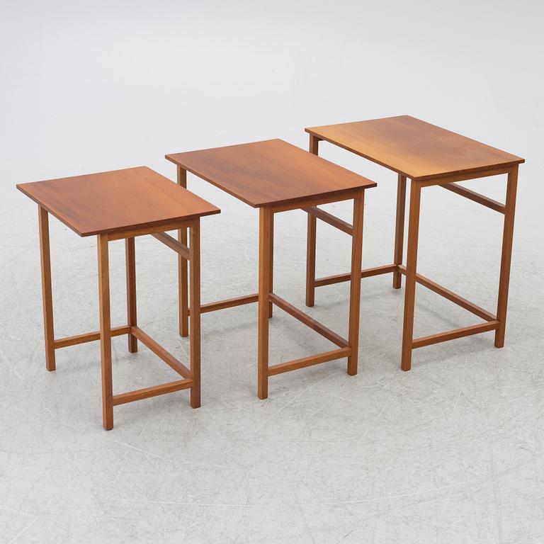 Josef Frank, set table, 3 pieces, model B 618, Svenskt Tenn, ca 1990.