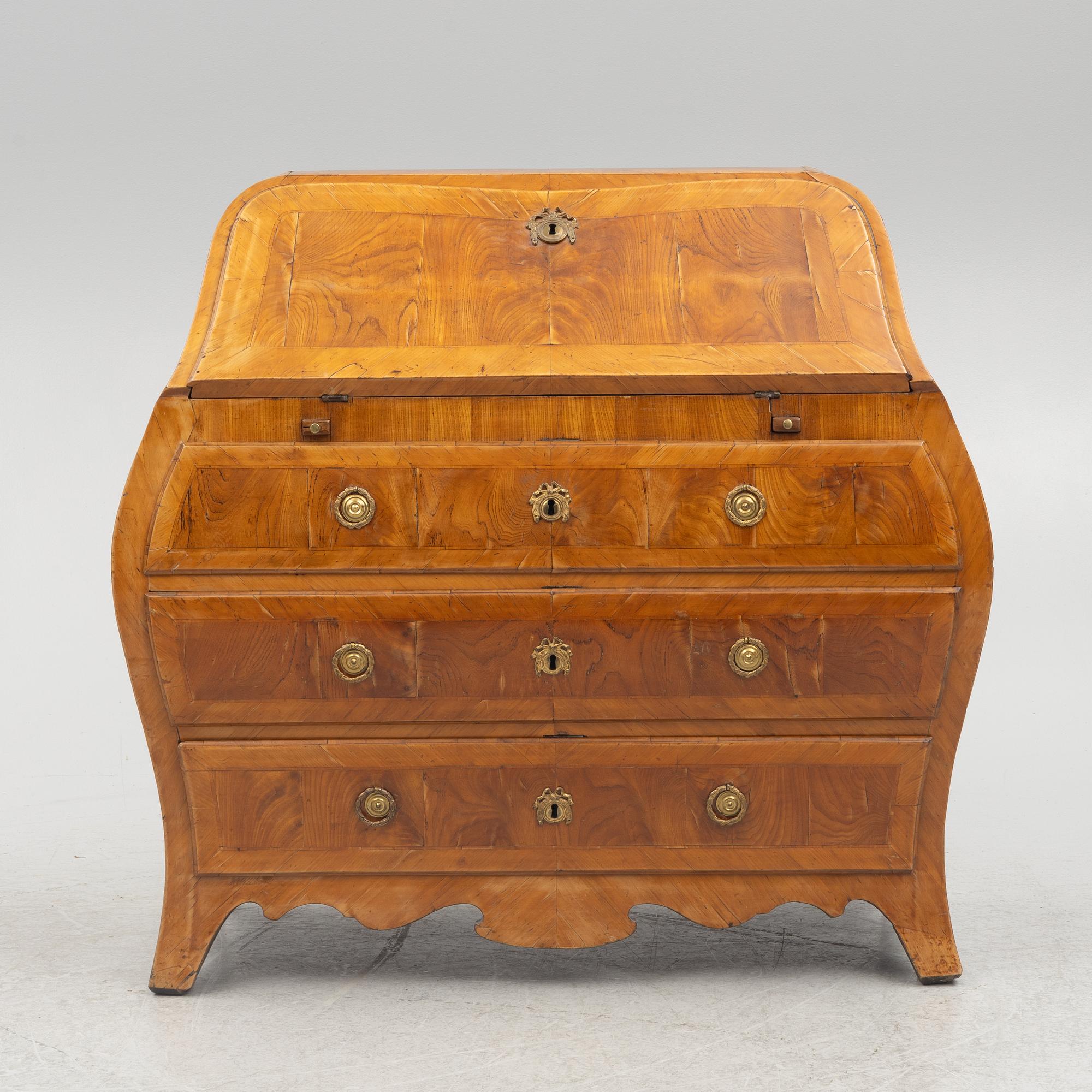 Secretary, Rococo, mid-18th century.