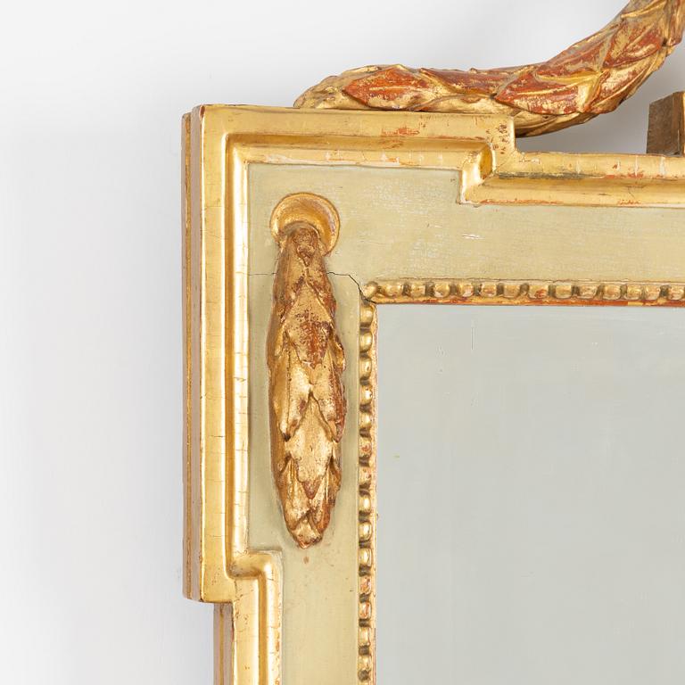 Spegel, Stockholmsarbete, sent 1700-tal, Gustaviansk.