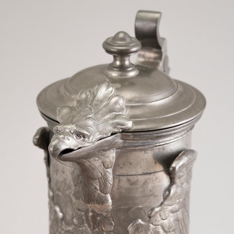 VINKANNA/ TILLBRINGARE, tenn, Kayserzinn, Jugend, 1900-talets första kvartal.