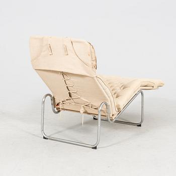 A canvas "kröken/kroken" recliner by Christer Blomquist for Ikea 1968.