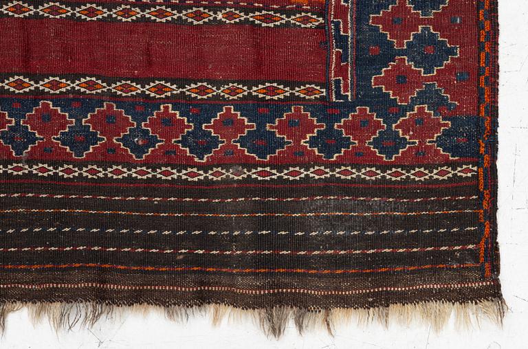 A Kashgai, rug a. 188 x 160 cm.