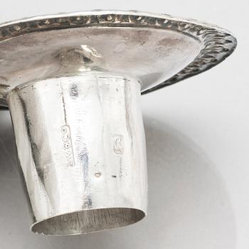 John Winter & Co, ljusstakar, silver, ett par, Sheffield 1775.