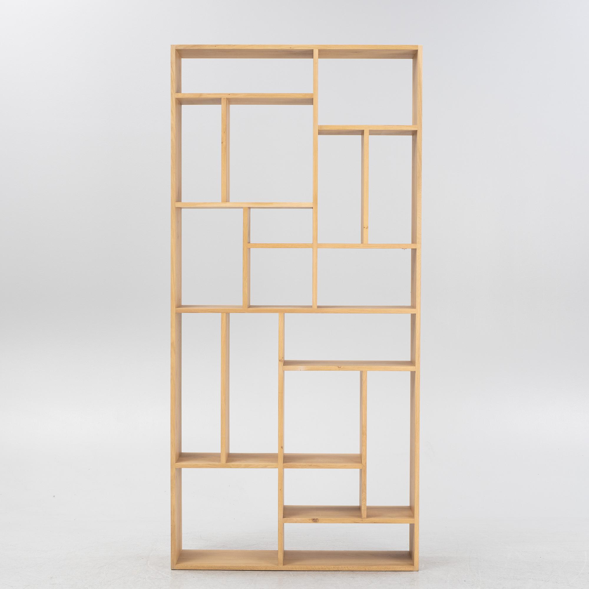 An oak book case from Ethnicraft.