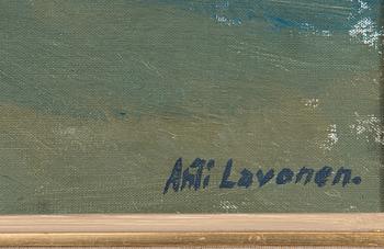 Ahti Lavonen, "EDGE OF THE FOREST".