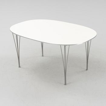 Bruno Mathsson & Piet Hein, a 'Superellips' dining table, Fritz Hansen, Denmark, 2008.