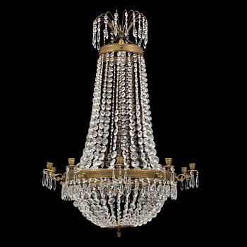 a mid 20th century chandelier.