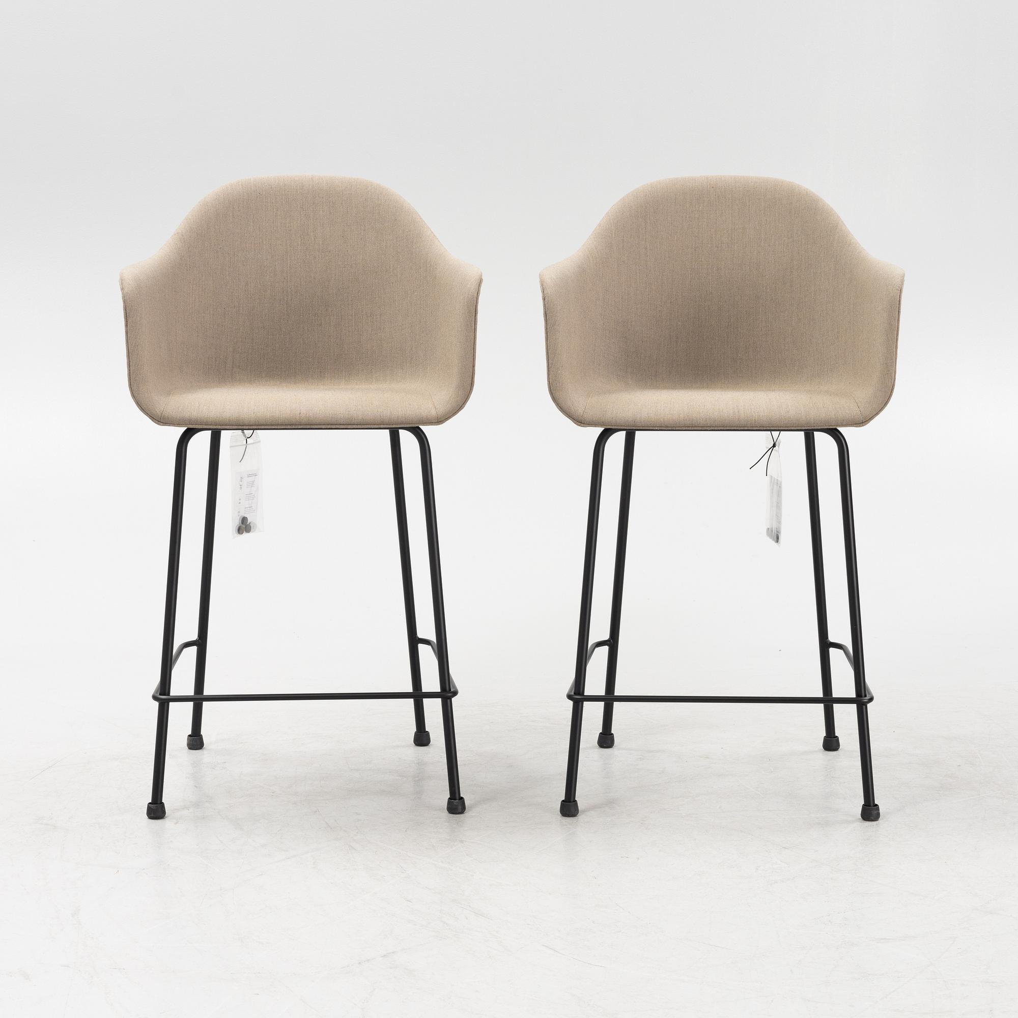 Norm Architects, a pair of 'Harbour' bar chairs from Menu.
