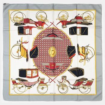 Hermès, scarf, "Les Voitures à Transformation".