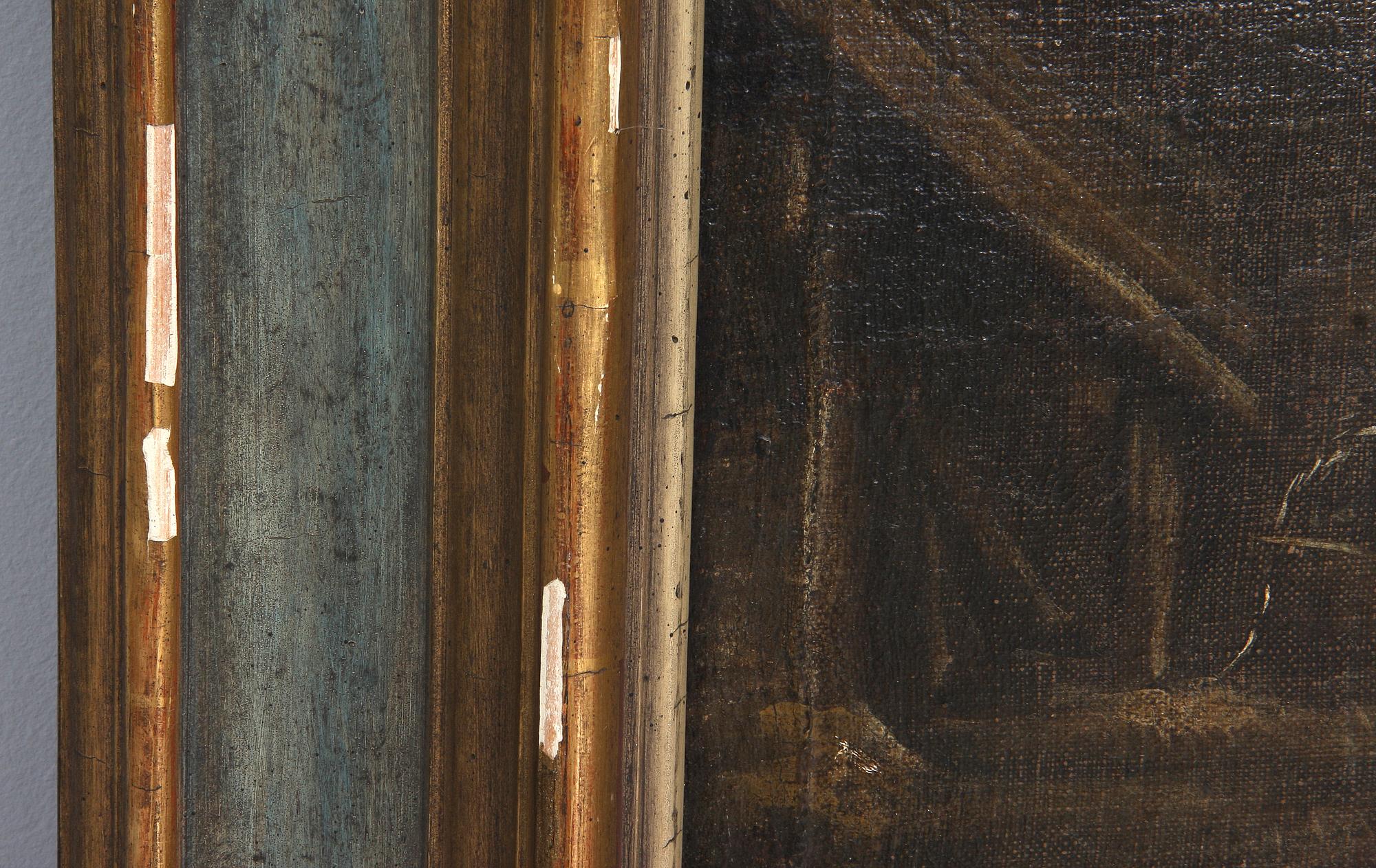 LEANDRO BASSANO, efter, olja på duk, 1700-tal.