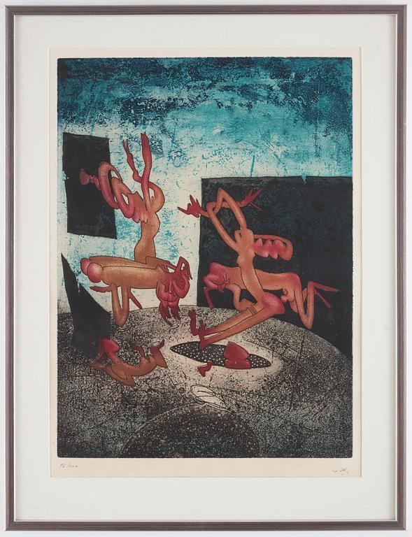 Roberto Matta, 'La danse de la mort'.