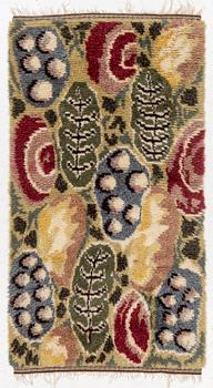 Rug, Scandinavian designer, approx. 205 x 115 cm.