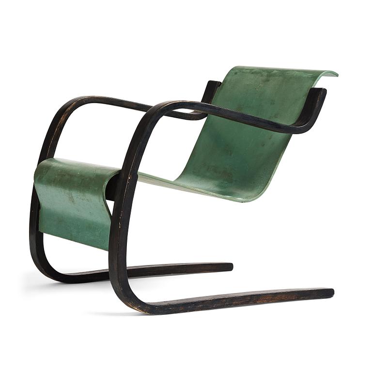 Alvar Aalto, a model nr 31 armchair by O.y Huonekalu-ja Rakennustyötehdas for Artek, Finland.