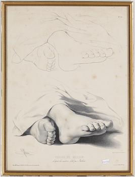 OKÄND KONSTNÄR, 5 gravyrer, Paris 1800-talets andra hälft.