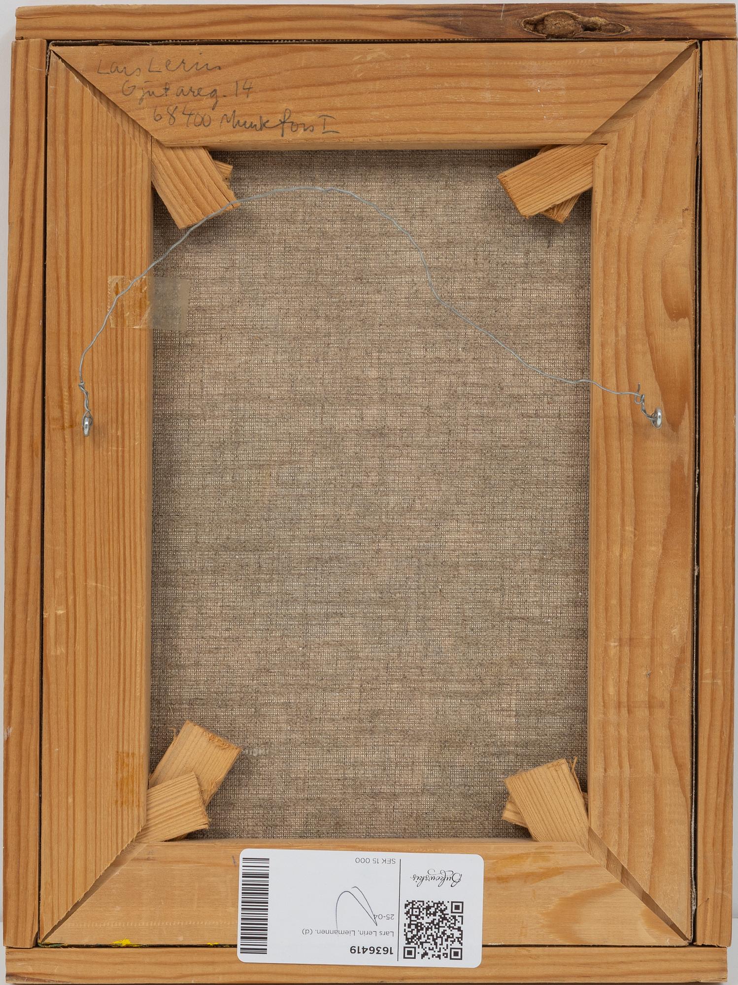 Lars Lerin, The Reaper.