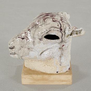 HERTHA HILLFON, sculpture, stoneware, signed and dated 1974.