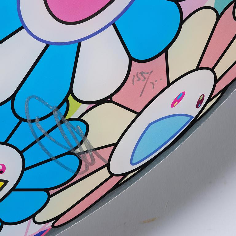Takashi Murakami, "Flowerball (3D), Colorful, Miracle, Sparkle", 2021.