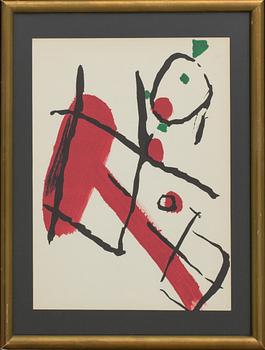 Pierre Tal-Coat · PIERRE TAL-COAT, colour lithographe, published 1966 by Maeght and Gallery Redfern, London.